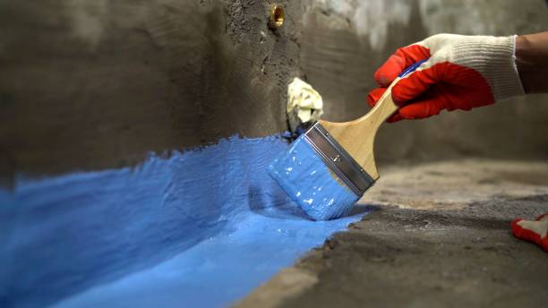 SJ Waterproofing Pros commercial waterproofing team near Lascassas, TN